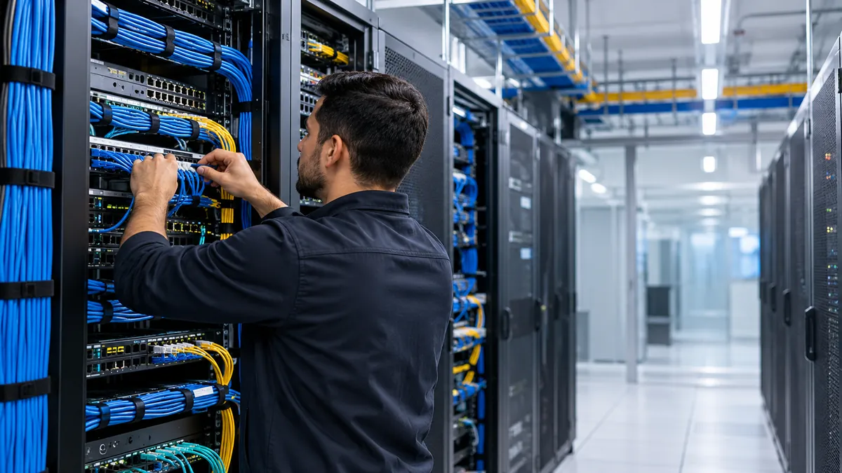 Tecnología nVent Hoffman – Cableado, Fibra e Infraestructura