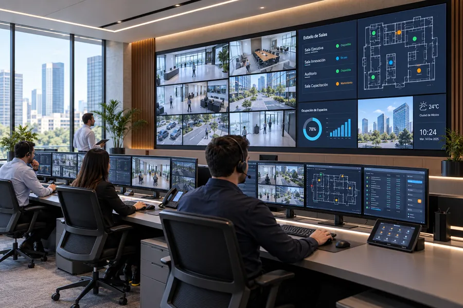 Centros de monitoreo y control – Audio, Video y Colaboración