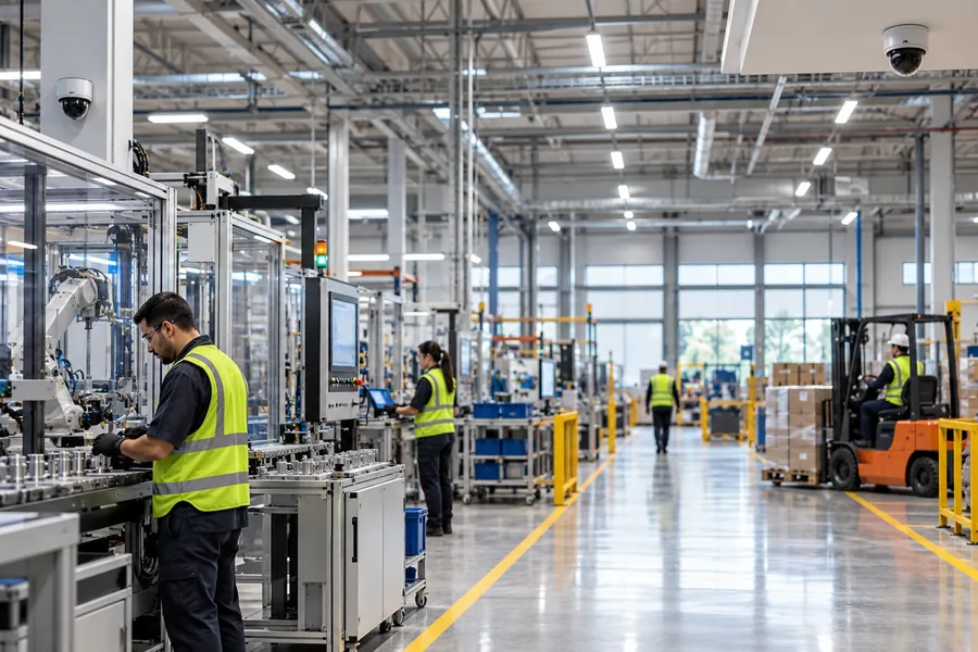 Industria y manufactura – Videovigilancia y Seguridad Electrónica